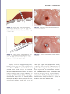 İLERİ ORAL CERRAHİ