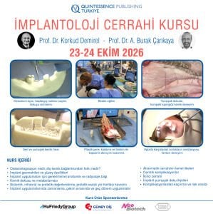 İMPLANTOLOJİ TEMEL CERRAHİ KURSU / 23-24 EKİM 2026