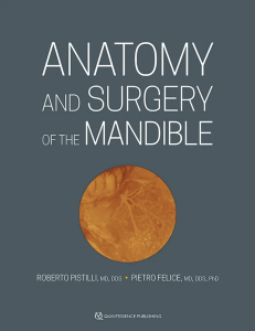 Anatomy and Surgery of the Mandible
