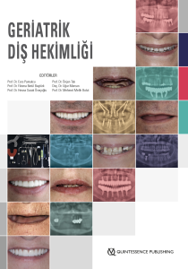 Geriatrik Diş Hekimliği