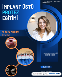 İmplant Üstü Protez Eğitimi / 16-17 MAYIS İstanbul (Hands-0n)