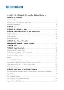 DİŞ HEKİMLERİ İÇİN ACİL MEDİKAL DURUMLAR KLİNİK REHBERİ - VIII